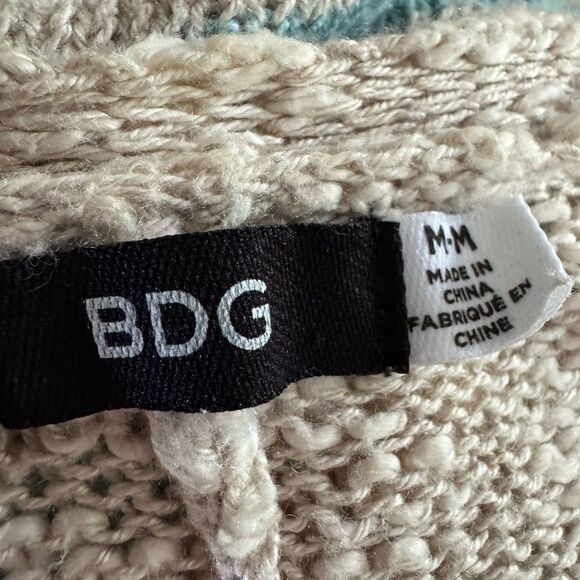 BDG Multicolor Open-Front Cardigan - Picture 4 of 4